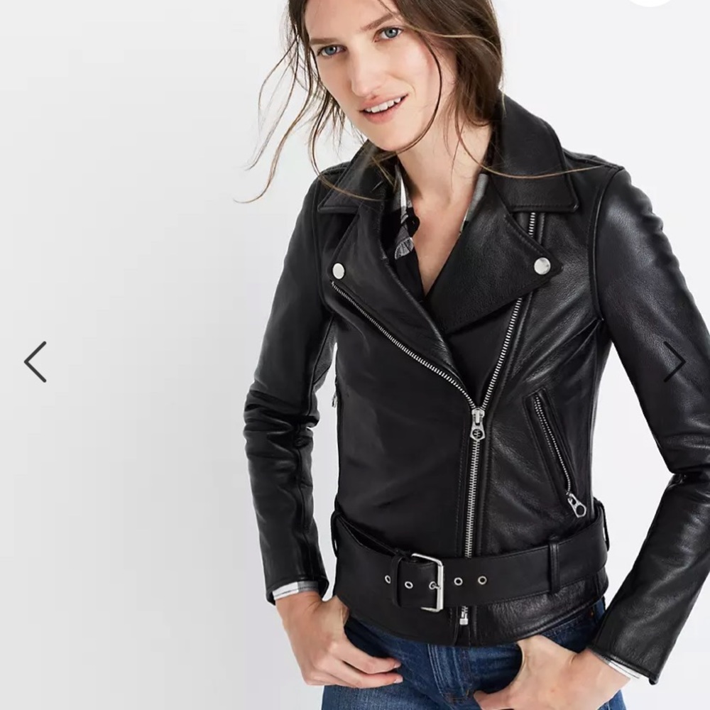 Madewell Ultimate Leather Motorcycle Jacket